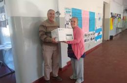Rafael Obligado: La Escuela Primaria recibió donación
