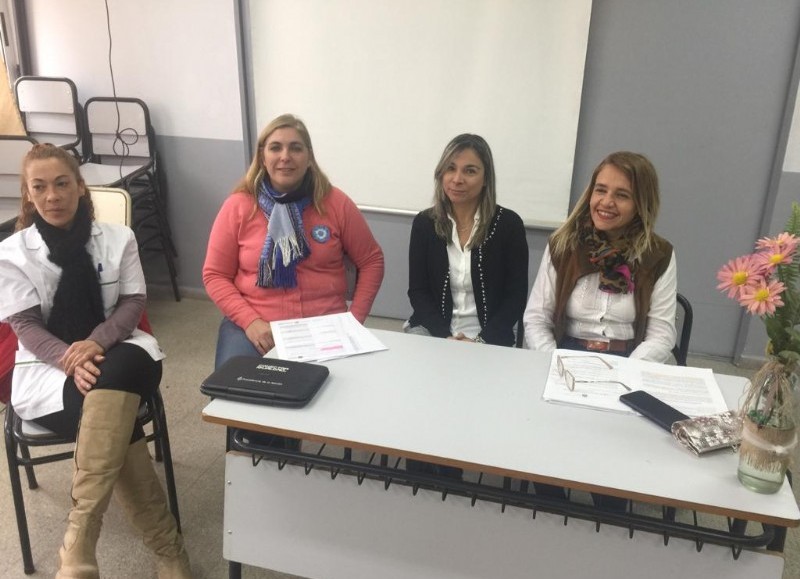 Fernanda Olano, Jorgelina Giacone, Sandra Lemo y Daniela Acuña.