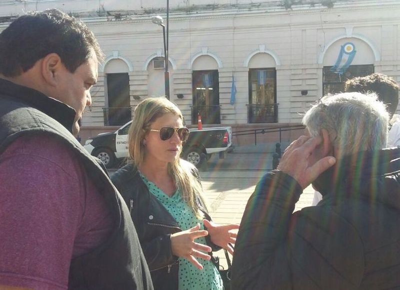 Con Silvina Cheín a la cabeza.