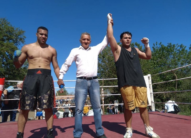 Participaron boxeadores del Gym Hermanos Molina.