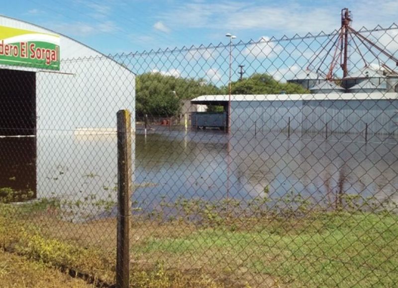 Agua y más agua tras el intenso temporal.