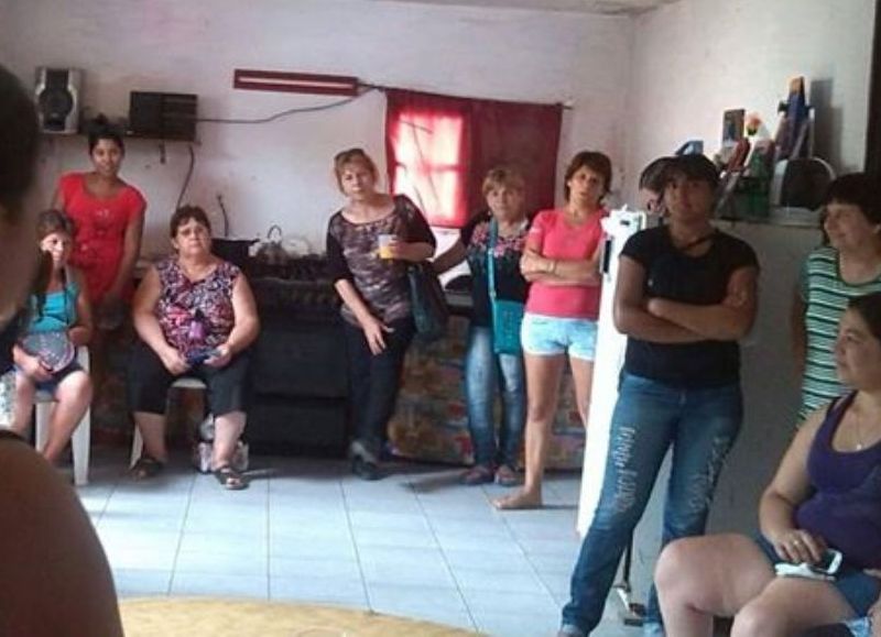 Una postal de la reunión en Salto.