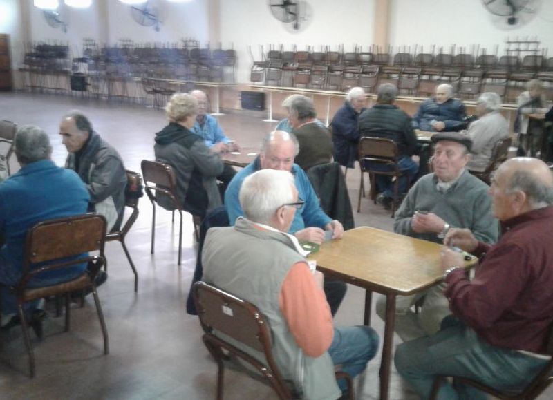 Actividad en el Centro de Jubilados y Pensionados.