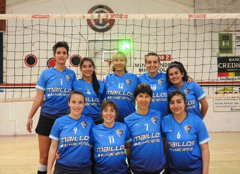 Alcira Parisi, Karen Figueroa, Patricia Gizzi, Brenda Torres, Gabriela Baldomir, Florencia López, Carina Pieters, Nancy Carril, Daniela Aguilar (DT)