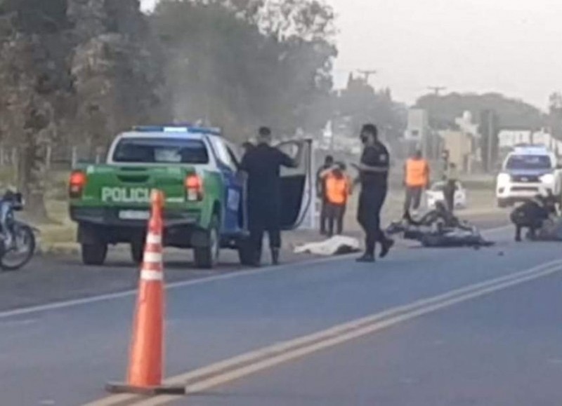 Tremendo impacto en Avenida Circunvalación.