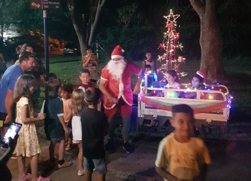 Papá Noel dijo presente.