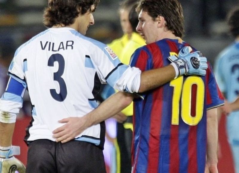 Vilar y Messi.