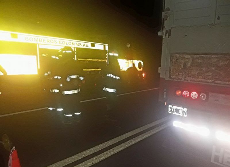 Sucedió en la Ruta 8, en el kilómetro 271.