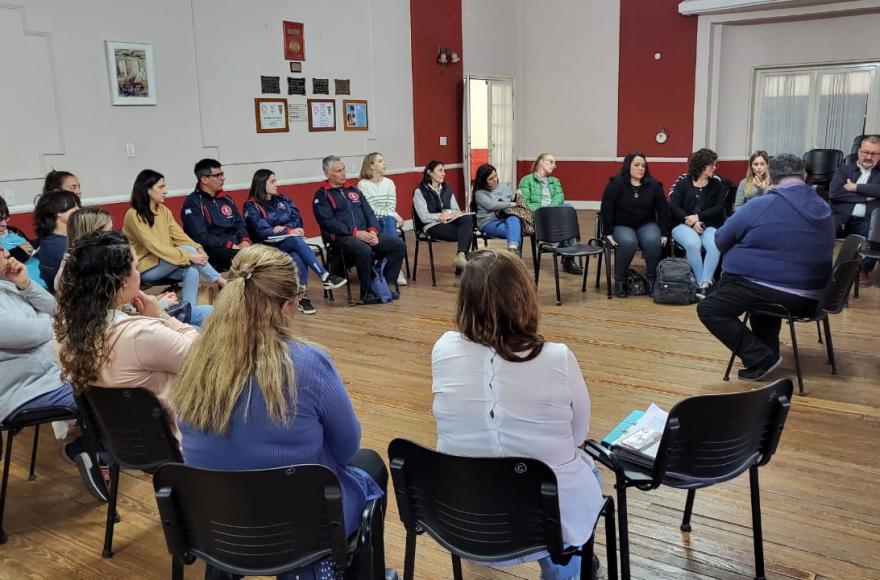 Actividad en el Centro Cultural Sabato.