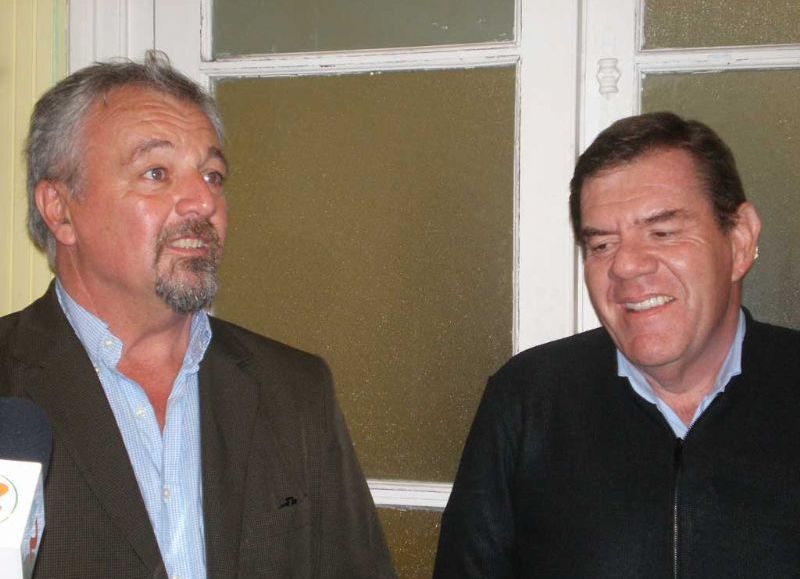 Claudio Rossi y Guillermo Montenegro.