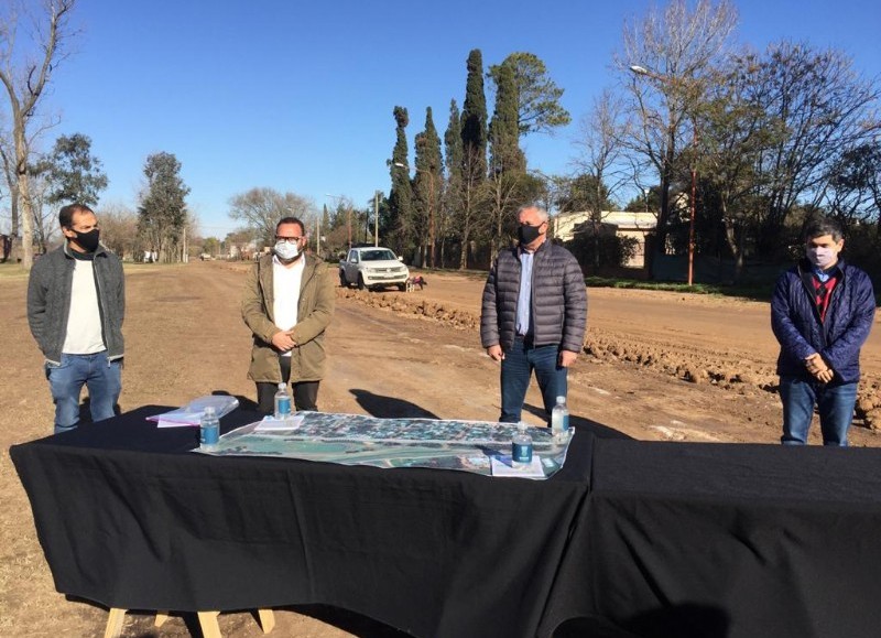 Daniel Boyeras, Guillermo Lionetti, Claudio Rossi y Cristian Ford.