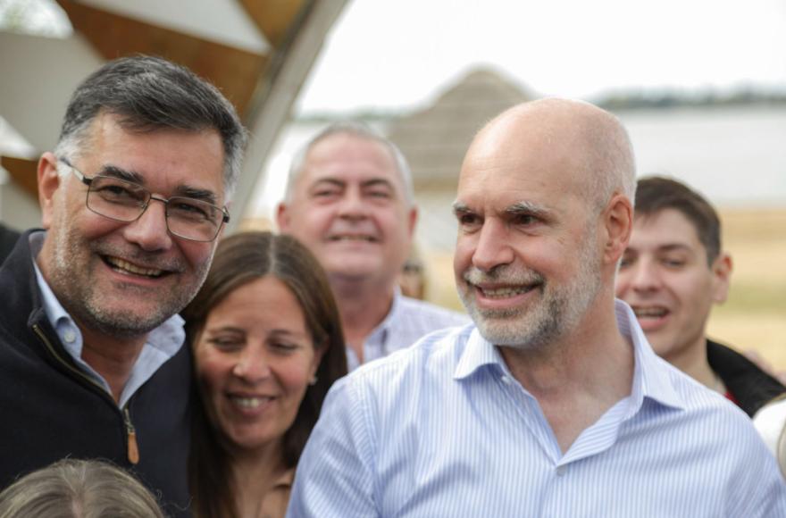 Gustavo Perié y Horacio Rodríguez Larreta.