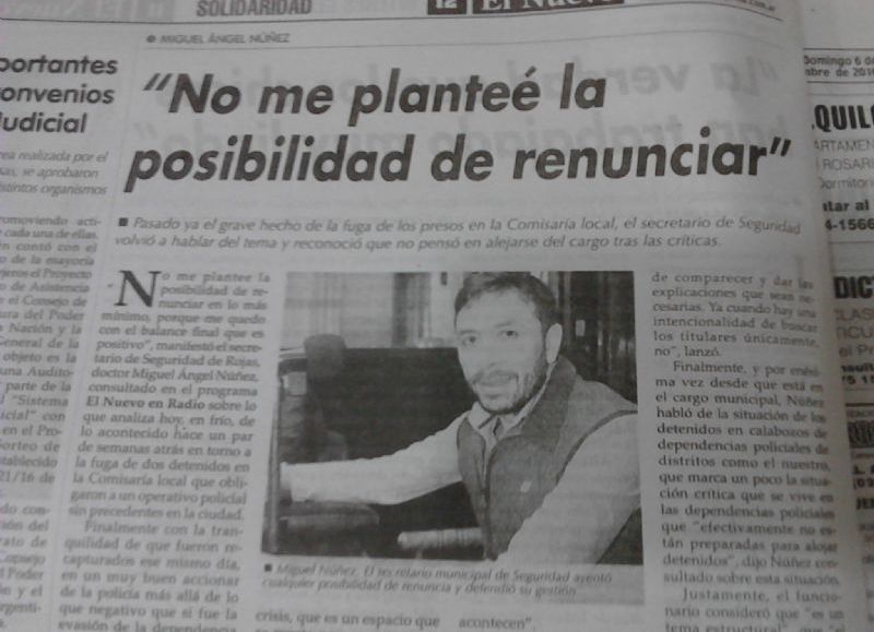 Cuando un medio de prensa pone un título con la palabra renuncia, hasta el mismo medio te la está pidiendo.