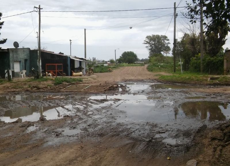 Hasta hace unas semanas, predominaban las aguas servidas.