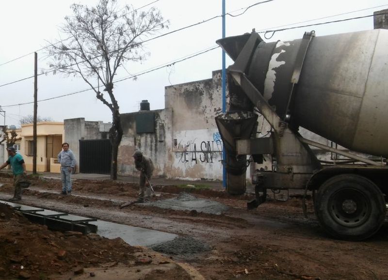 Maquinaria en acción.