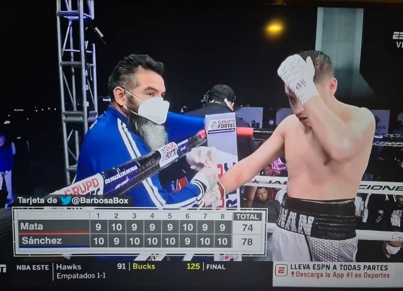 Combate en Tijuana.