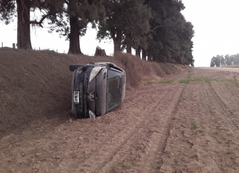 Accidente en la jornada del domingo.