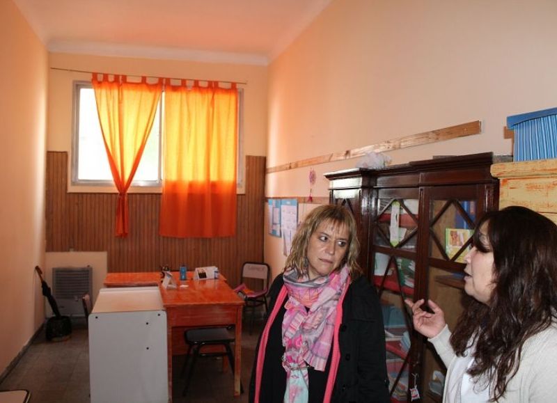 Sala de reuniones en la Escuela 8.