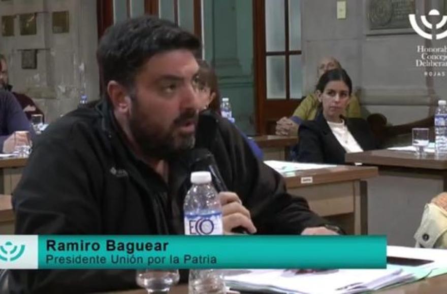 Ramiro Baguear, edil de UxP.