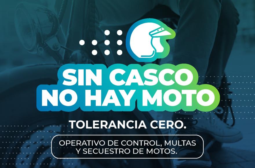 Comienza la Tolerancia Cero sobre el uso de casco