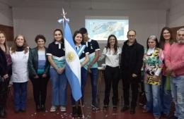 Hubo acto oficial por el día de la Bandera, promesa y jura de lealtad