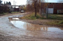 Siguen las quejas por el mal estado de las calles de tierra