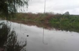 El Río Rojas está desbordado