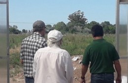 UATRE Pergamino inspeccionó una plantación de frutillas en la localidad de Lima