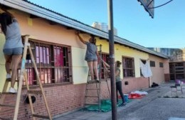 El Movimiento Evita trabaja en la Escuela N° 15
