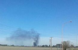 Incendio en el basural municipal