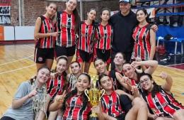 Las chicas de la U-15 se coronaron en el Apertura