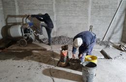 Nueva etapa en la construcción de la Sala de Tomografía del Hospital Unzué