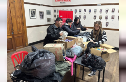 La Juventud Radical agradeció la colaboración en la colecta solidaria de invierno