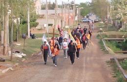 Partieron los peregrinos rumbo a Luján