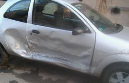Violento choque en la esquina de General Frías y Francisco Roca