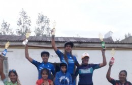 Allevato primera en Capitán Sarmiento, los Aguilar cuarto y sexto en Roldán y Galeano cuarto en Salto