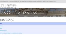 Bochornoso: ni la lista de Bini aparece en la Junta Electoral