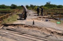 Avanza la reparación del Puente Mataderos