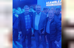 Asamblea de la AFA: Hugo de Antoni estuvo con Chiqui Tapia