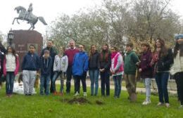 Alumnos de primer año del secundario de nuestro distrito juraron proteger al medio ambiente