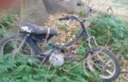 Desbaratan desarmadero de motos en un predio cercano a la rotonda de Ruta 188 y 31