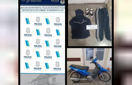 Recuperaron moto robada por un menor