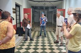 El artista plástico Sandro Ponce de León presentó nuevamente sus obras en Rojas