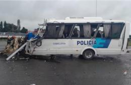 Trágico accidente en Carmen de Areco terminó con cuatro efectivos fallecidos