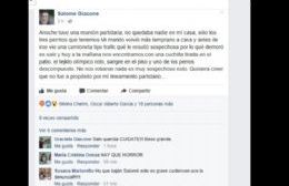 Ingresaron en la propiedad de la Concejal Salome Giacone