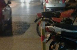 Insistimos: Los demarcadores de estacionamiento para motos son un verdadero peligro