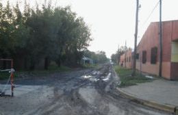 Los barrios Progreso y Santa Rita volvieron a sufrir inconvenientes con la lluvia caída