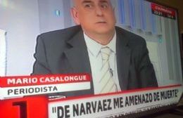 Nuestro director Mario Casalongue participó del programa de Santiago Cúneo en Crónica TV