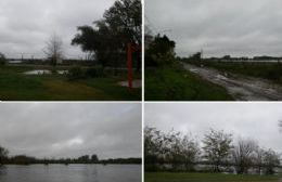 Crecida del río en Barrio Santa Teresa: El agua ya ingresa al Paseo de la Ribera