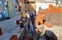 Avanza a toda marcha la construcción de las nuevas aulas en la Escuela Secundaria Nro. 3 “Marie Curie”